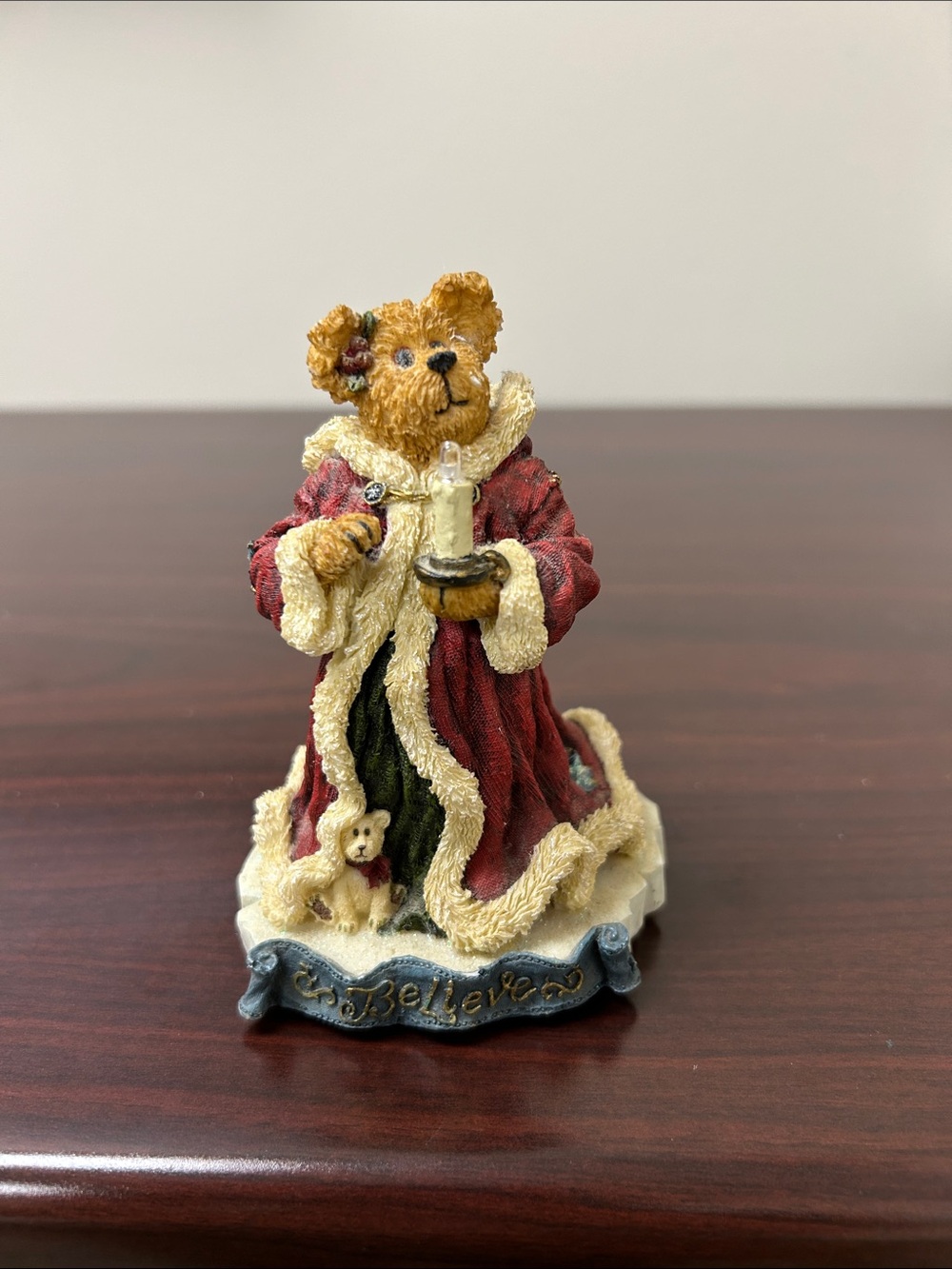 Boyd’s Bear “I Believe” figurine